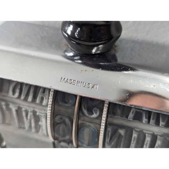 X-Large Office stamp Crown U.S.A. 1972-1979 / dates / paid / received etc - Picture 5 of 10